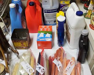 Cleaning supplies