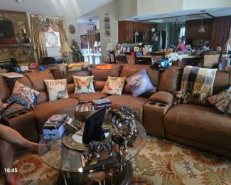 7 piece Electric sectional