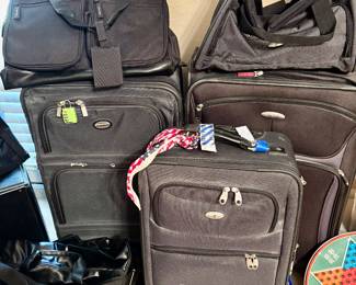 Assorted luggage