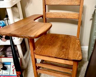 Vintage school desk