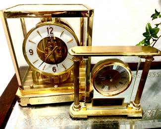 Brass clocks