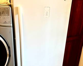 GE upright freezer