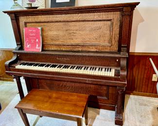 Rare vintage upright piano
