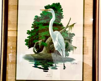 Signed and numbered Richard Sloan birds