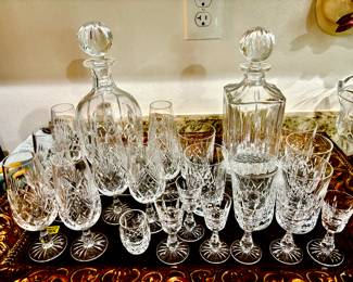 Selection of Waterford glasses