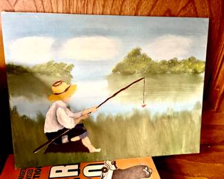 Unframed oils