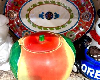 Apple cookie jar