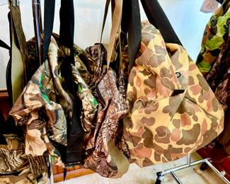 Large camo duffle bags