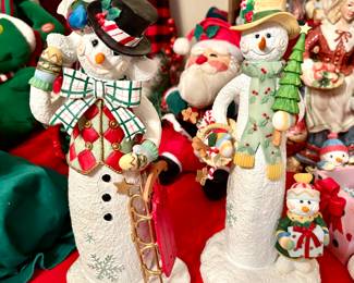 Fitz and Floyd stocking hangers