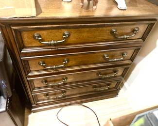 Wood file cabinet