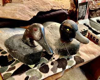 Wood decoys