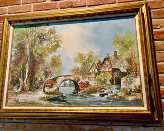 Oil landscape