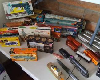 Vintage all new model kits