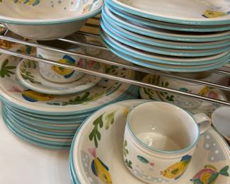 SEVERAL SETS OF DISHES