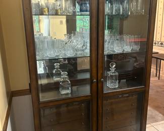 BEAUTIFUL CABINET, DISPLAY SHELVES, BAR