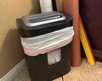 paper shredder, butcher paper