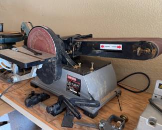 Craftmens Disc & Belt Sander Combo