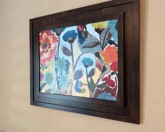 floral canvas art