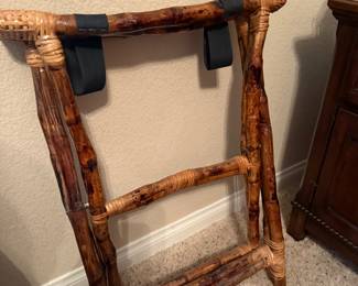 decorative luggage stand