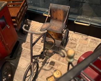 antique toy tricycle