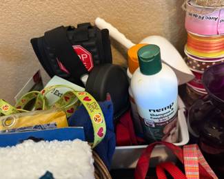 pet supplies (leashes, shampoo, etc)