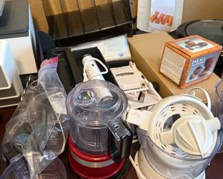 kitchenaid food processor, misc kitchenware