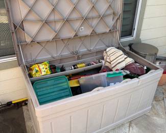 outdoor storage bin