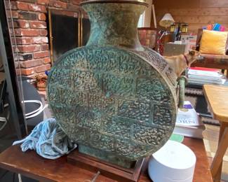 green lamp