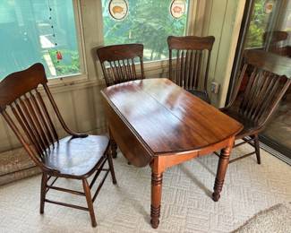 Drop Leaf Dining Set