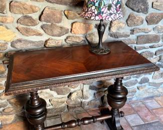 Antique Library Table