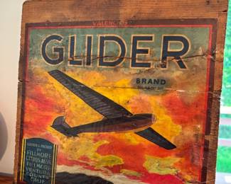 Glider Brand Citrus Crate End