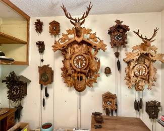 Black Forest Cuckoo Clocks
