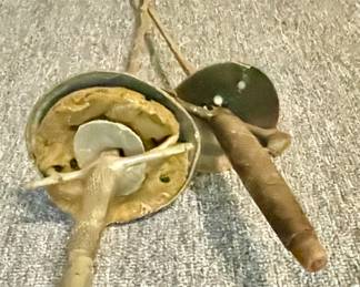 Antique fencing foils