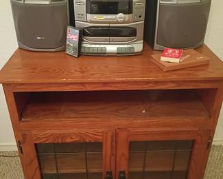 CD double cassette stereo 