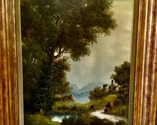 RARE AND LARGE…an oil painting by Italian artist Toni Bordignon (1921–1998)