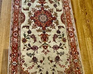 A very fine 3x6 antique TABRIZ runner