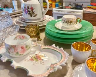 Vintage dishes