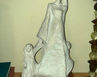 Claude LeClerc sculpture "To Mother With Love"