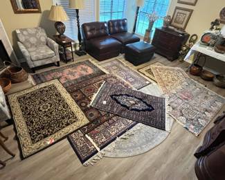LOTS OF NICE AREA RUGS - ALL SIZES!