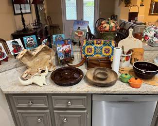 Serving pieces for Texas entertaining!