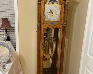 AMAZING HOWARD MILLER GRANDFATHER CLOCK!