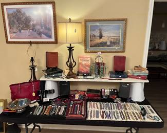 First of two jewelry tables
