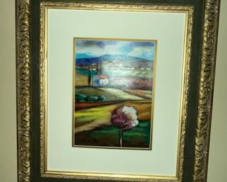 Signed SLAVA BRODINSKY print