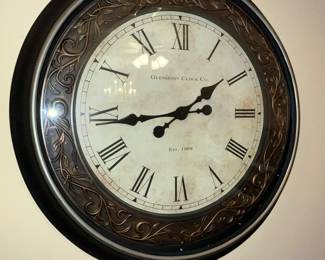 Large Glenmont wall clock