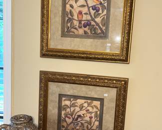 Lots of framed art