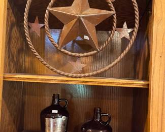 METAL TEXAS STAR - (DON'T FORGET TO SALUTE!)