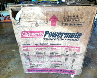 COLEMAN POWERMATE GENERATOR