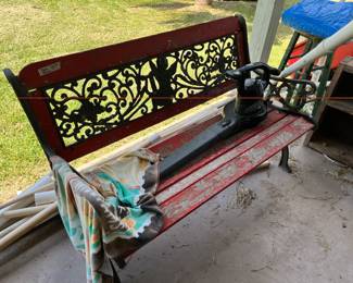 IRON PARK BENCH