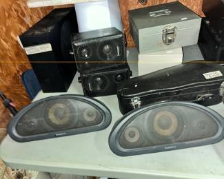 WIRLESS SUB, RADIO SHACK SPEAKERS