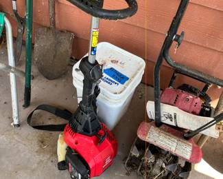 CRAFTSMAN STRING TRIMMER & HONDA TILLER